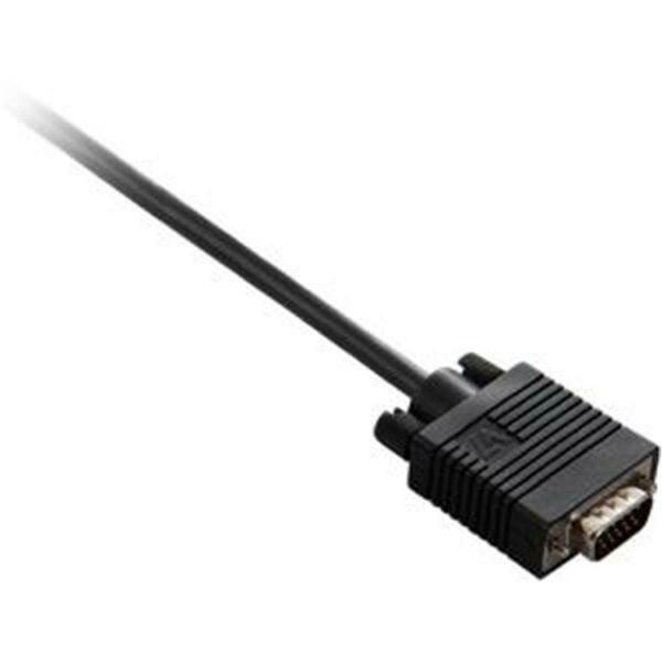 V7 6 ft. VGA Monitor Cable HDDB15 - VGA for Video Device, Black V7N2VGA-06F-BLK
